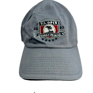 Pebble Beach Golf Course 2010 US Open USGA Member Hat Adjustable Blue Red White